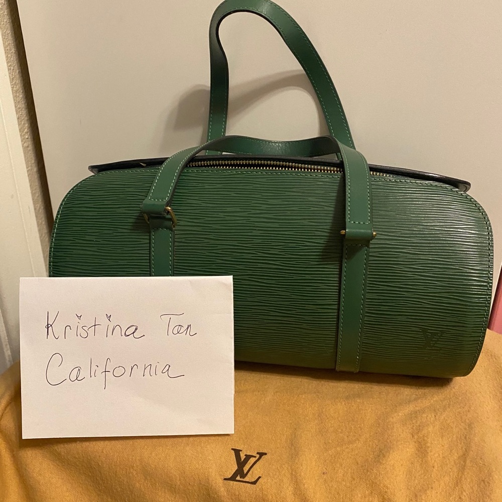 ❌SOLD❌Green Soufflot Epi Louis Vuitton